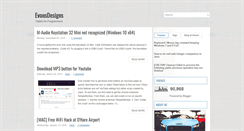 Desktop Screenshot of evonsdesigns.com